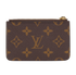 Louis Vuitton Romy Card Holder, &pound;225, Accessories, Brown, Canvas, Back view